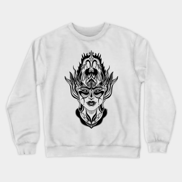 Two-faced Crewneck Sweatshirt by BrittanniaArt